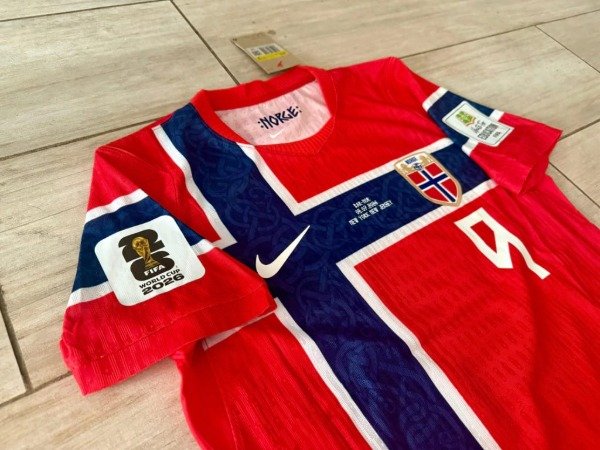 Producto - CAMISETA NORUEGA IMPORTADA TITULAR 2026 #9 HAALAND - 3
