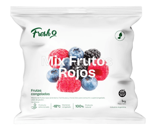 Producto - Mix Frutos Rojos Patagonico Fresh x 1kg