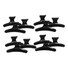 Producto - Broches Separador De Pelo Peluquería Negro X 12 Sujetador Negro
