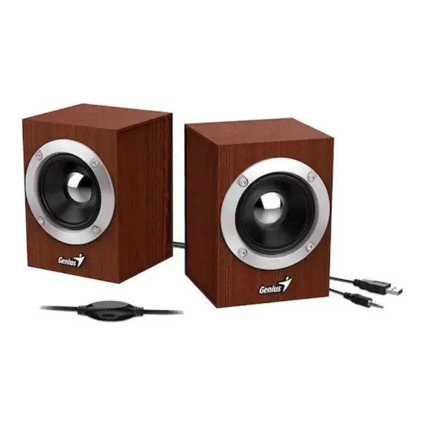 Producto - Parlante Genius SP-HF280 Madera 2.0