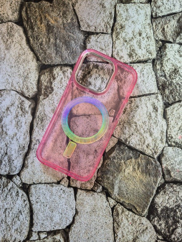 Producto - Funda tpu flexible magsafe color Iphone 14 Pro rosa