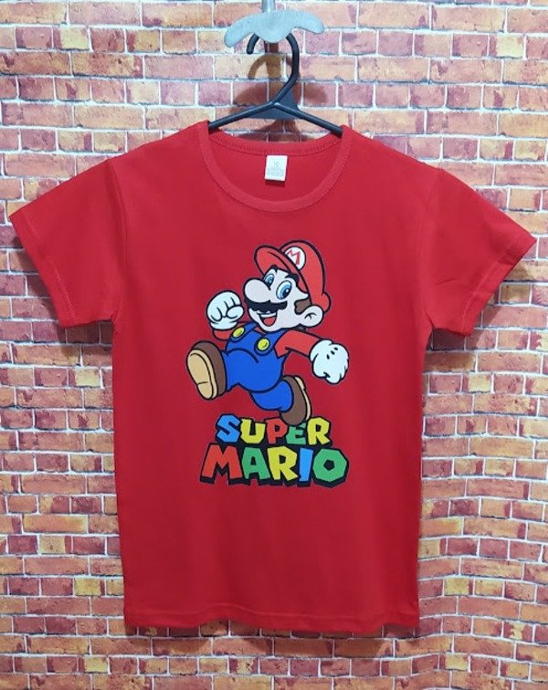 Producto - REMERA - MARIO BROSS- ALGODON NIÑOS TALLE 10 - 1