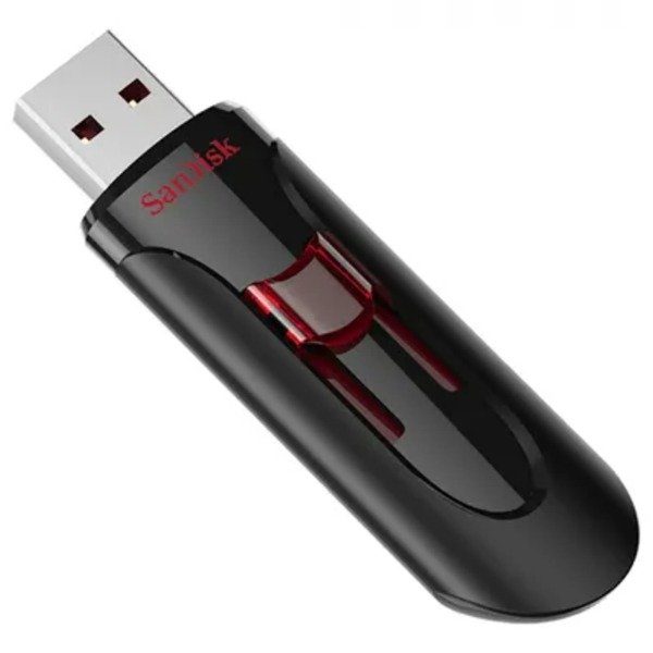 Producto - SanDisk Cruzer Glide SDCZ600-032G-G35 - Negro y Rojo