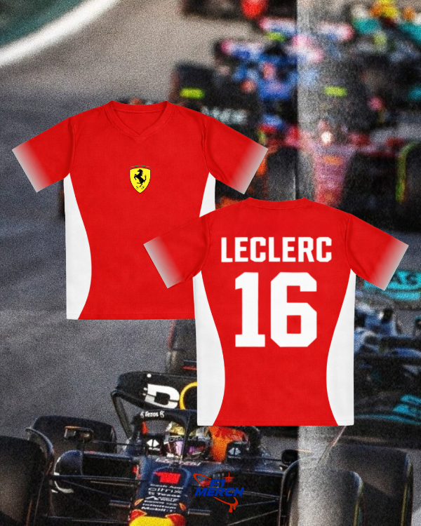 Producto - Jersey Leclerc Rojo Vintage