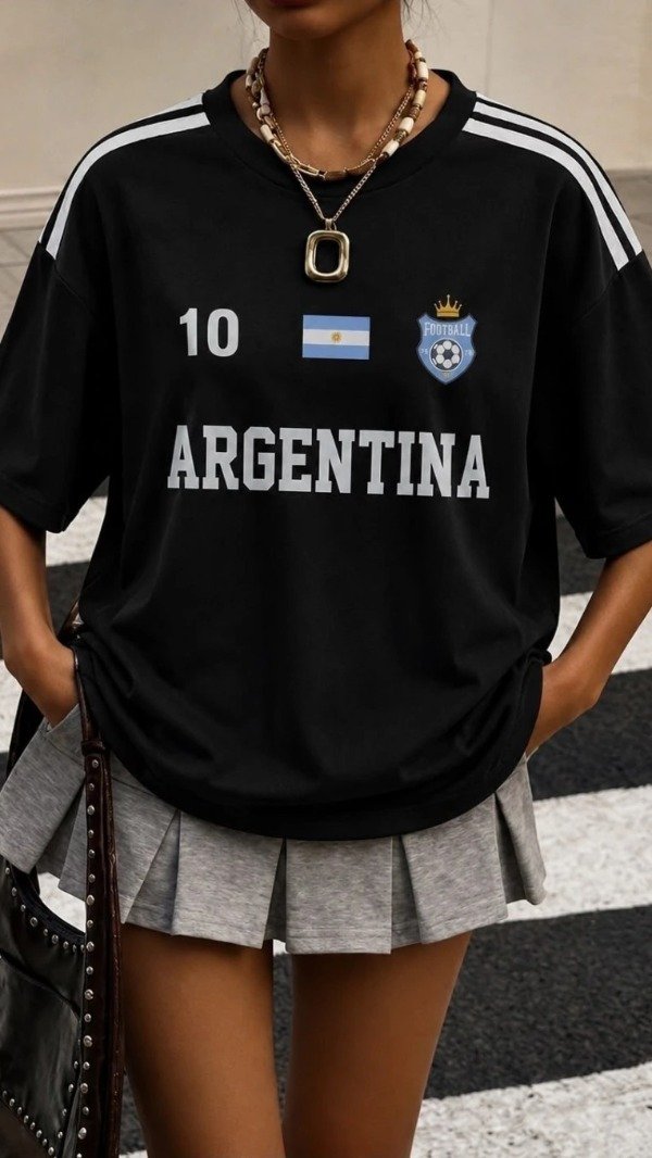 Producto - Remera Argentina Oversize