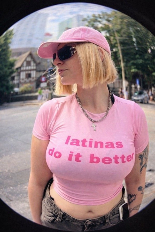 Producto - top latinas rosa