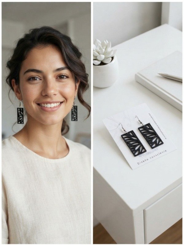 Producto - Aros Chinese / Negro Black