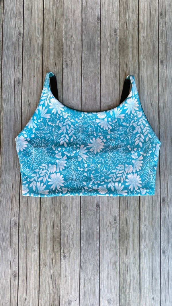 Top love reversible colección turquesa t3
