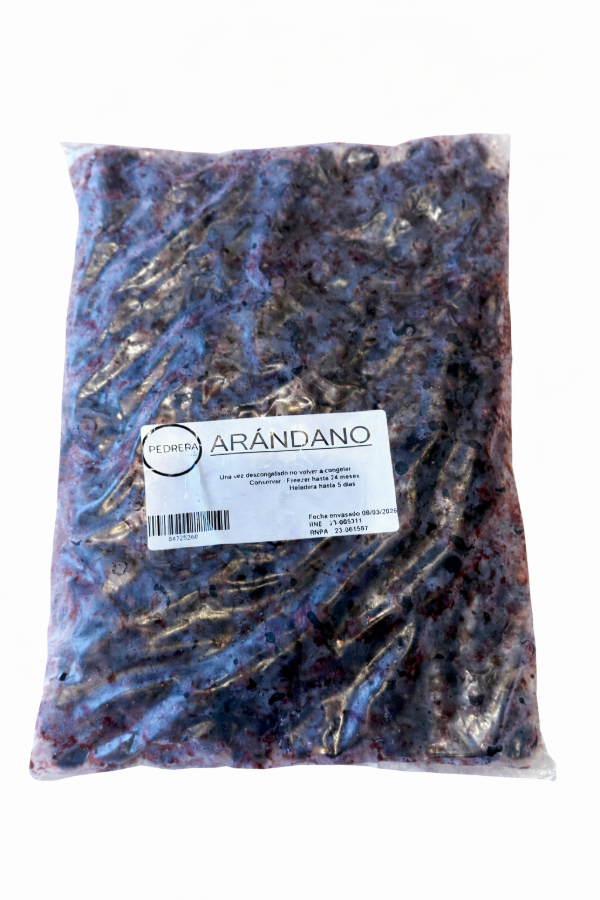Producto - ARÁNDANOS CONGELADOS PEDRERA
