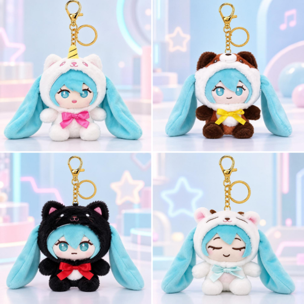 Producto - Peluchito Llavero HATSUNE MIKU (Por unidad) - 0