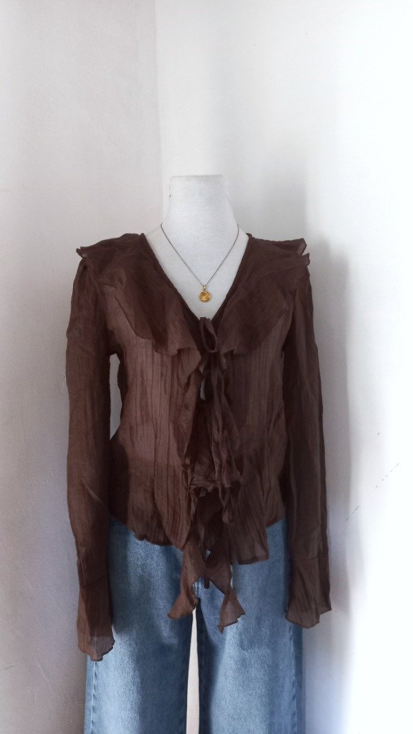 Producto - BLUSA CASSIA CHOCO