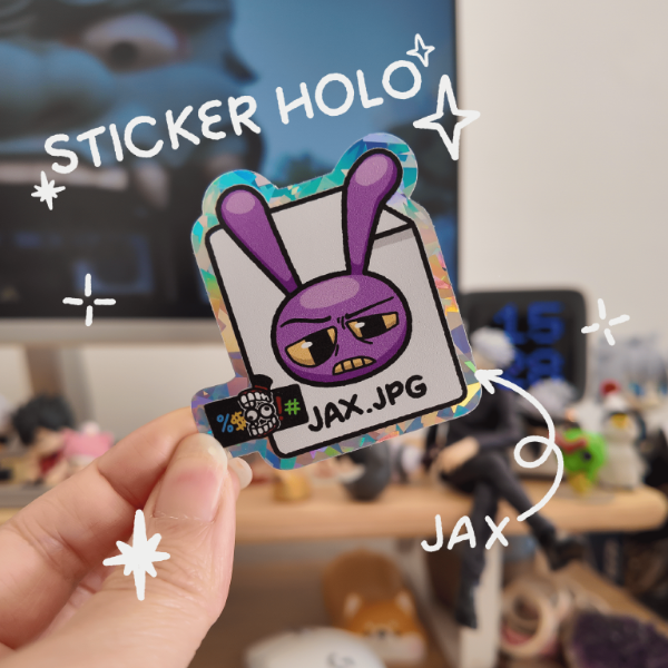 Producto - tadc sticker - jax
