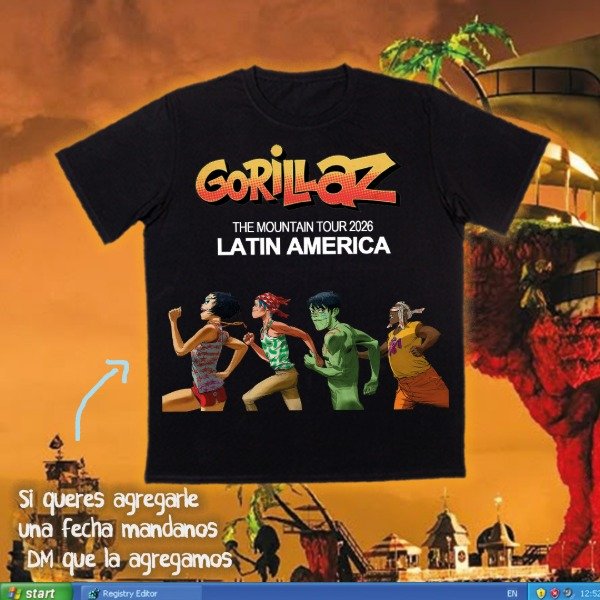 Producto - GORILLAZ TOUR 2026