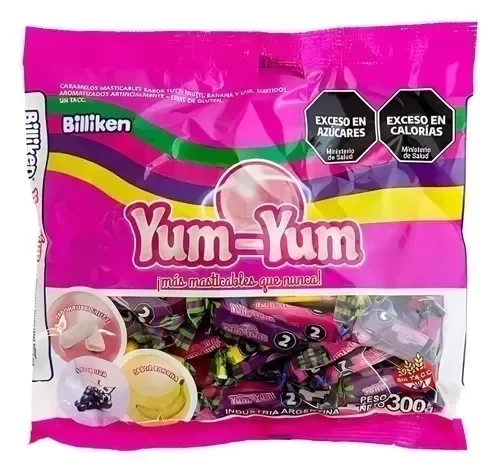 Producto - Caramelo yum yum 300 grs de billiken