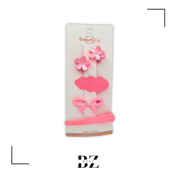 Producto - SET DE PELO X 5 PCS EN CARD - 1881-1