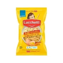 Producto - FIDEOS LUCCHETTI AL HUEVO TIRABUZON N 34