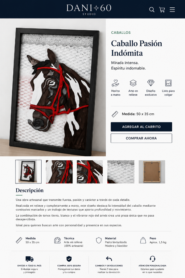 Producto - Caballo Pasion Indomita