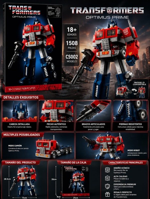 Producto - Optimus Prime CS002