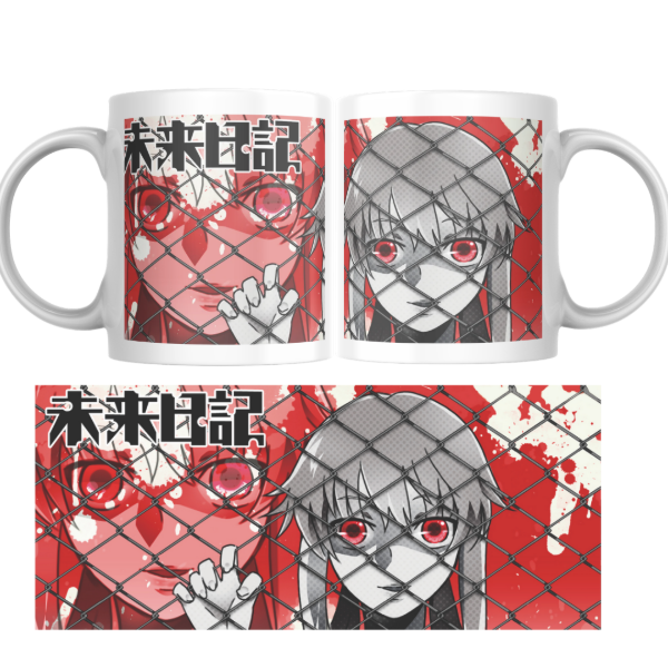 Producto - Taza - Mirai Nikki 1