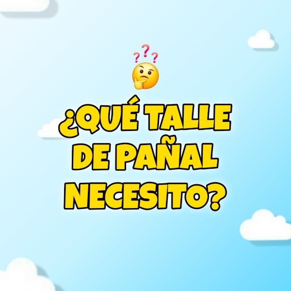 Producto - Qué talle de pañal necesito