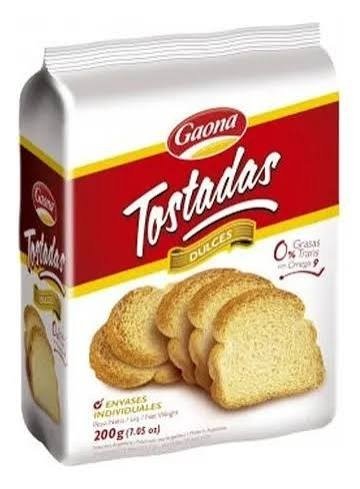 Producto - Tostada Clásica Gaona 200g