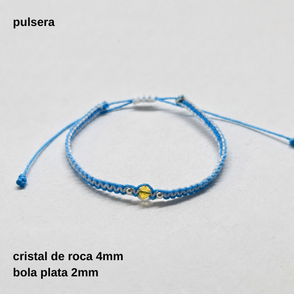 Producto - PUL #FP - Pulsera tejida Argentina (DÓLAR)