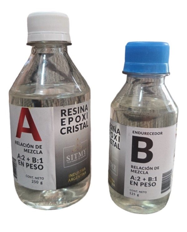 Producto - Resina epoxi cristal 375gr