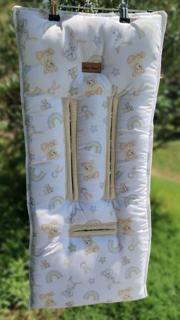 Producto - Colchoncito Cochecito Oso Arcoiris