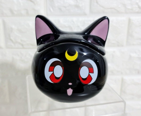 Producto - Taza Luna con forma y tapa Sailor Moon