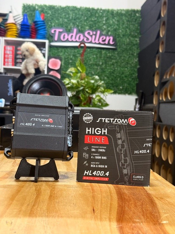Producto - POTENCIA STETSOM 400.4 HIGH LINE 4 CANALES