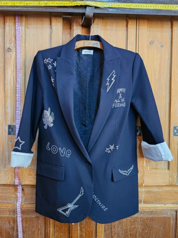 Producto - Blazer Zadig and Voltaire Azul t.36