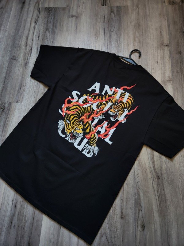 Producto - Anti Social Social Club Tiger Blood Black Tee