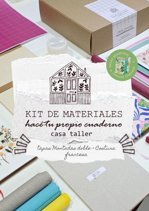 Producto - Kit Tapas Montadas Doble HACE TU PROPIO CUADERNO