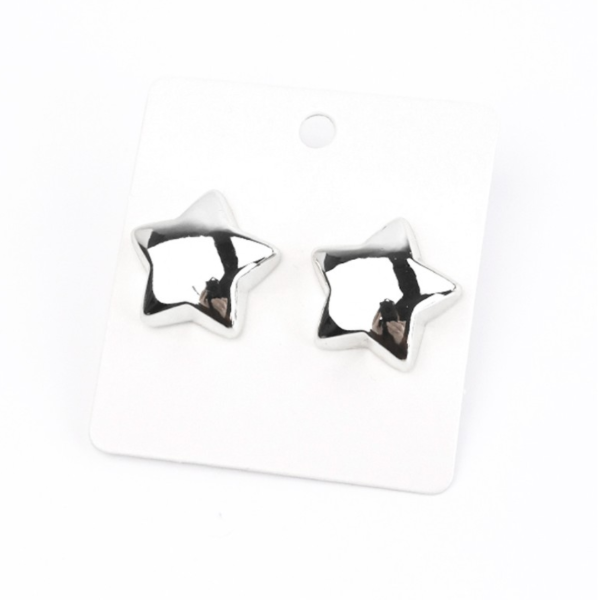 Producto - aros Estrella (plateado)