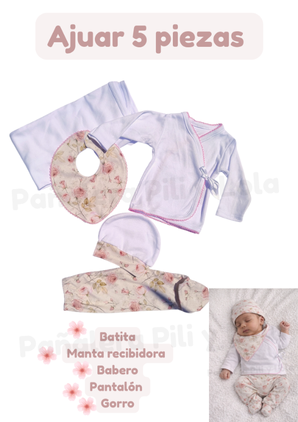 Producto - Ajuar 5 piezas en caja