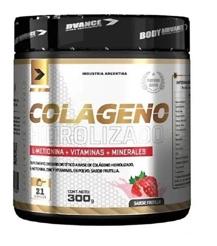Producto - Colageno 300 gramos Body Advance