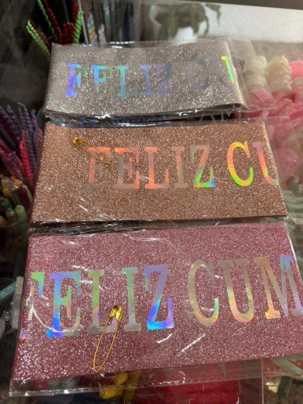 Producto - Banda "Feliz cumpleaños"