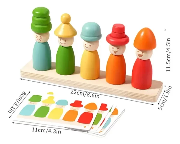 Producto - Juego De Muñecos Apilables - 2