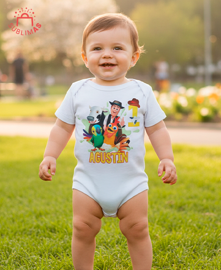 Producto - Body tematica cumple Granja de zenon