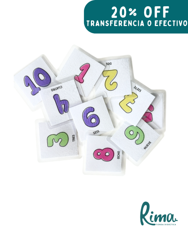 Producto - PICTOS NÚMEROS