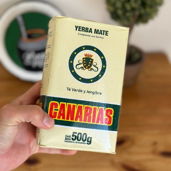 Producto - Yerba Canarias Té Verde y Jengibre