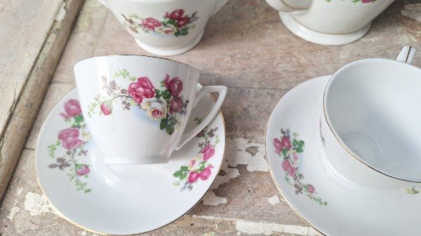 Producto - Juego de té porcelana oriental - 3