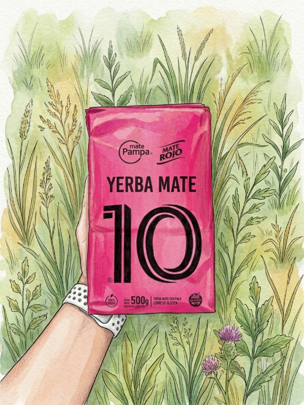 Producto - Yerba Mate Rojo Messi