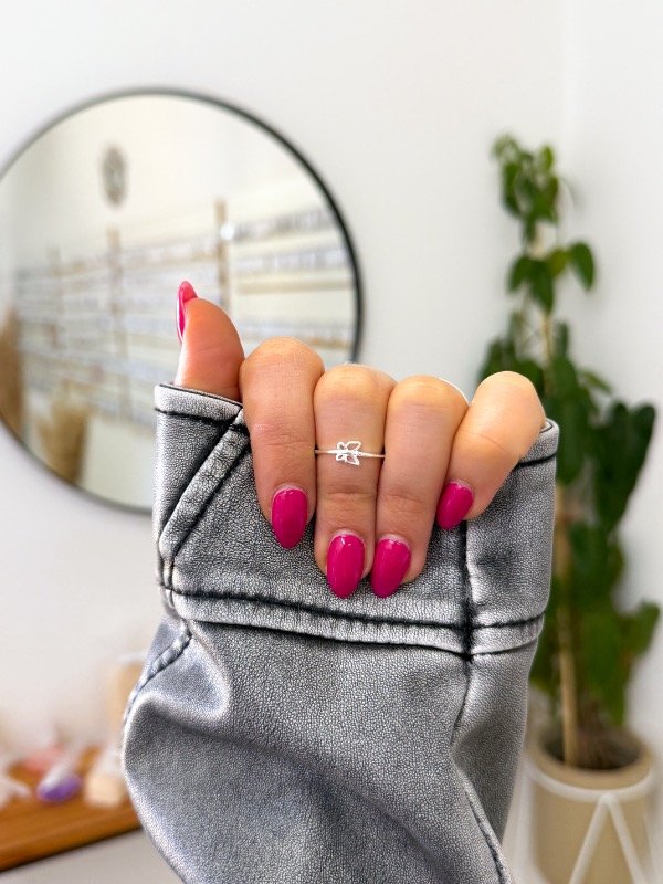 Producto - Anillo plata 925 mariposa talle 7