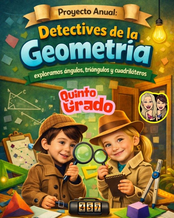 Producto - DETECTIVES DE LA GEOMETRIA. exploramos ángulos, triángulos y cuadriláteros