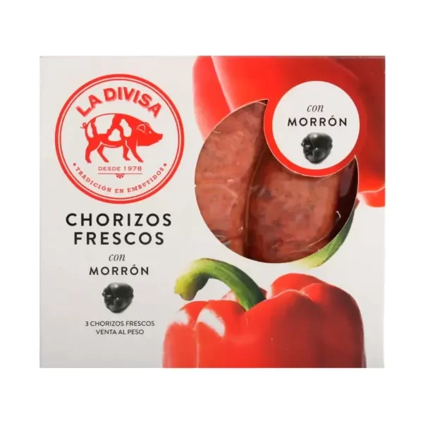 Producto - CHORIZO CON MORRON- LA DIVISA