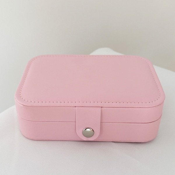 Producto - Alhajero rectangular rosa