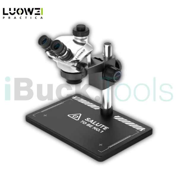 Producto - Microscopio TRINOCULAR Louwei + Adaptador Cam + Aro Led