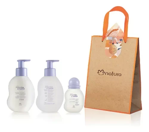 Producto - Regalo Mamá y Bebé Relajante: colonia + jabón líquido + loción hidratante
