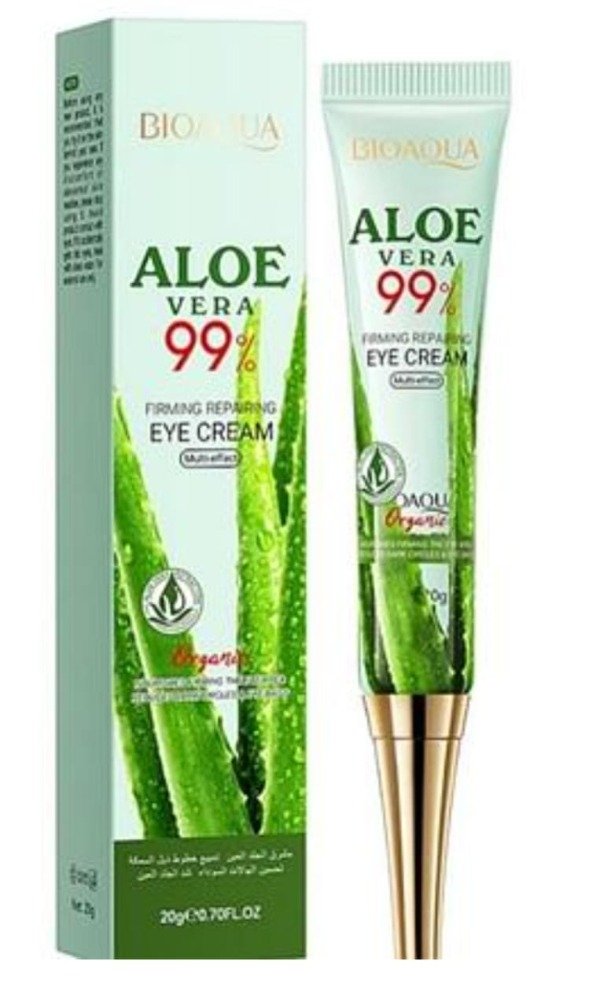 Producto - BIOAQUA ALOE VERA CREMA REPARADORA PARA EL CONTORNO DE OJOS